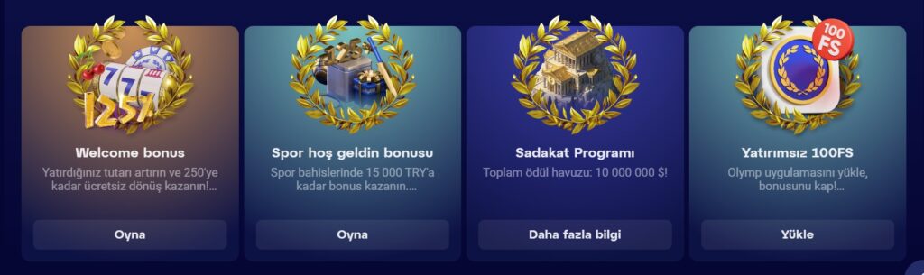 Bonuslar ve Promosyonlar